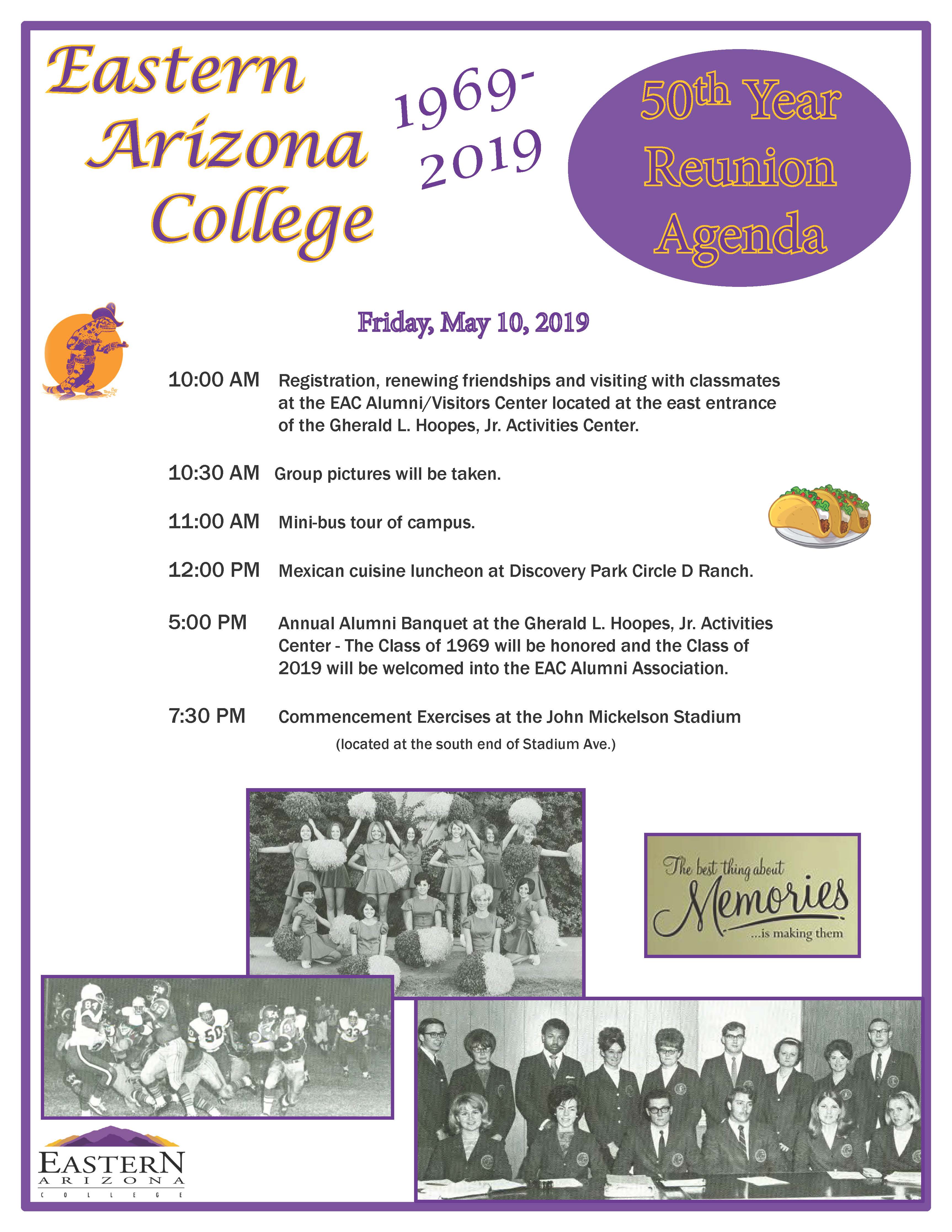 1969 50th reunion eac